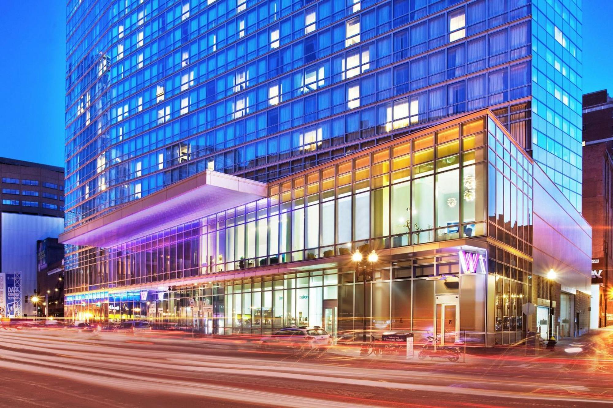W Boston Hotel Exterior foto